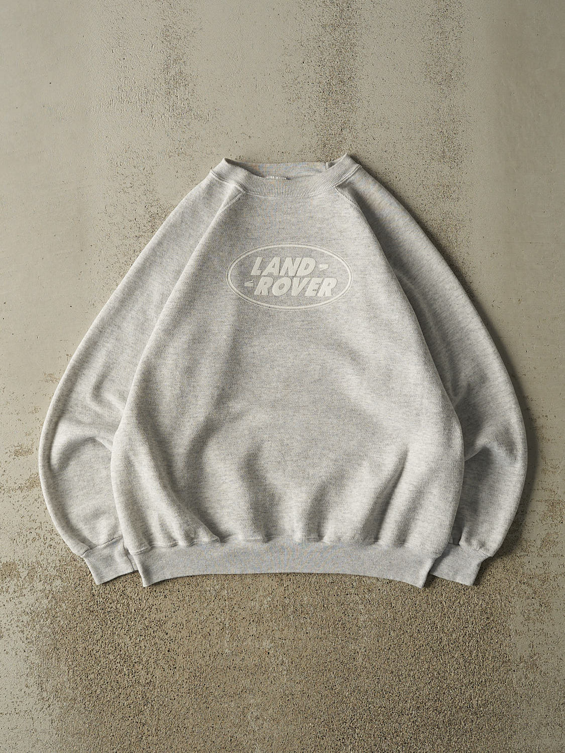 Vintage 80s Heather Grey Land Rover Crewneck (M/L)
