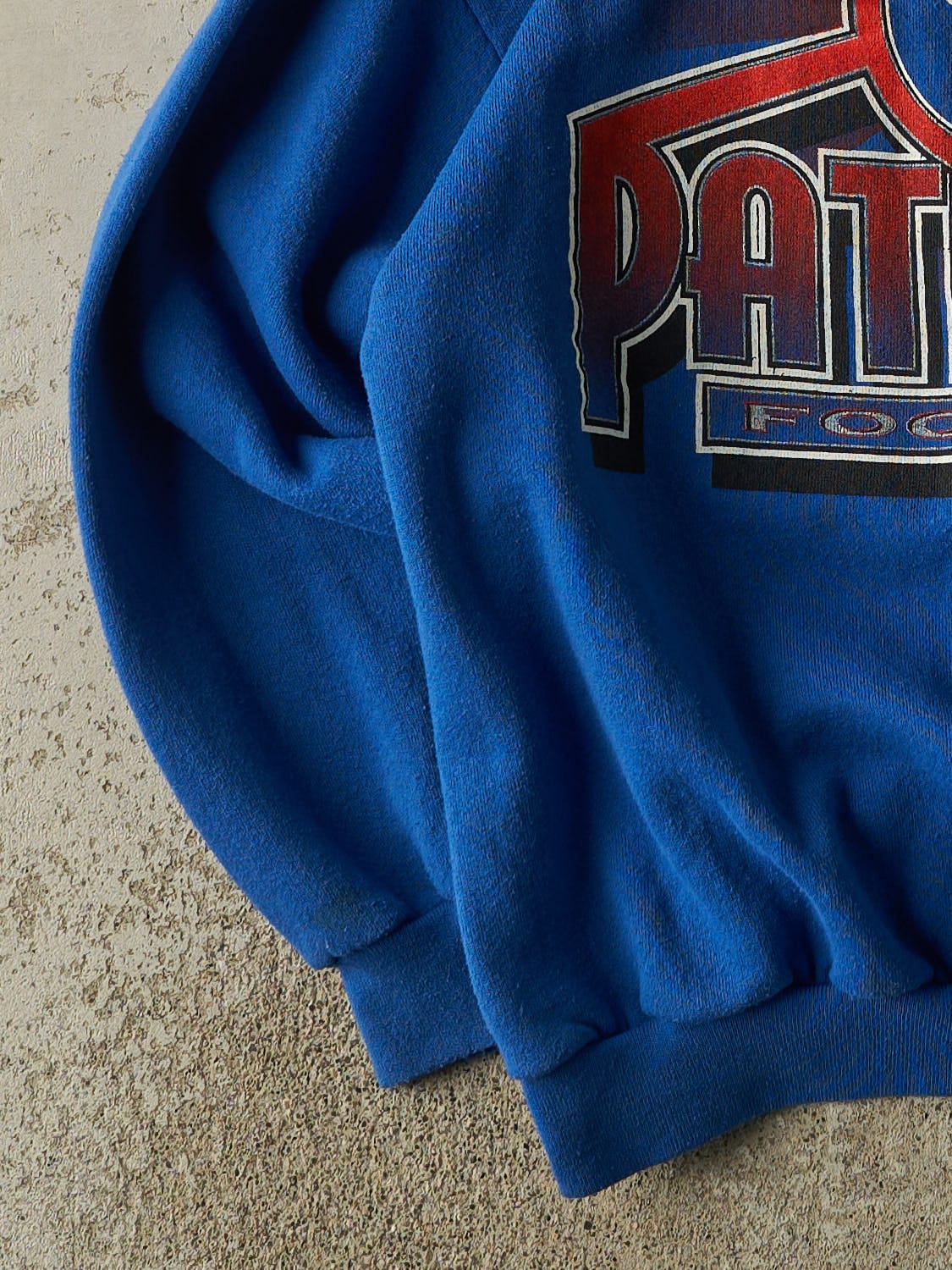 Vintage 95' Blue New England Patriots Crewneck (L)