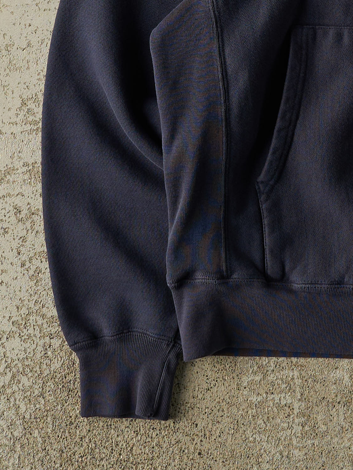Vintage 90s Navy Blue Champion Reverse Weave Maine Hoodie (S/M)