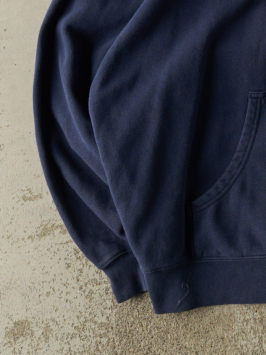 Vintage 90s Navy Blue Nike Middle Swoosh Connecticut Hoodie (XL/XXL)