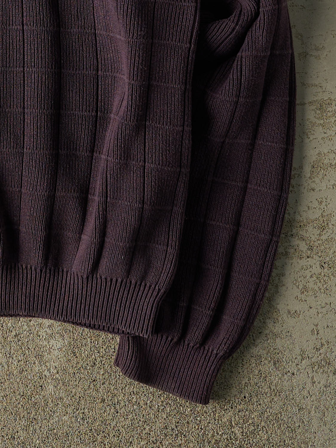 Vintage 90s Purple Izod Embroidered Patterned Knit (XL/XXL)