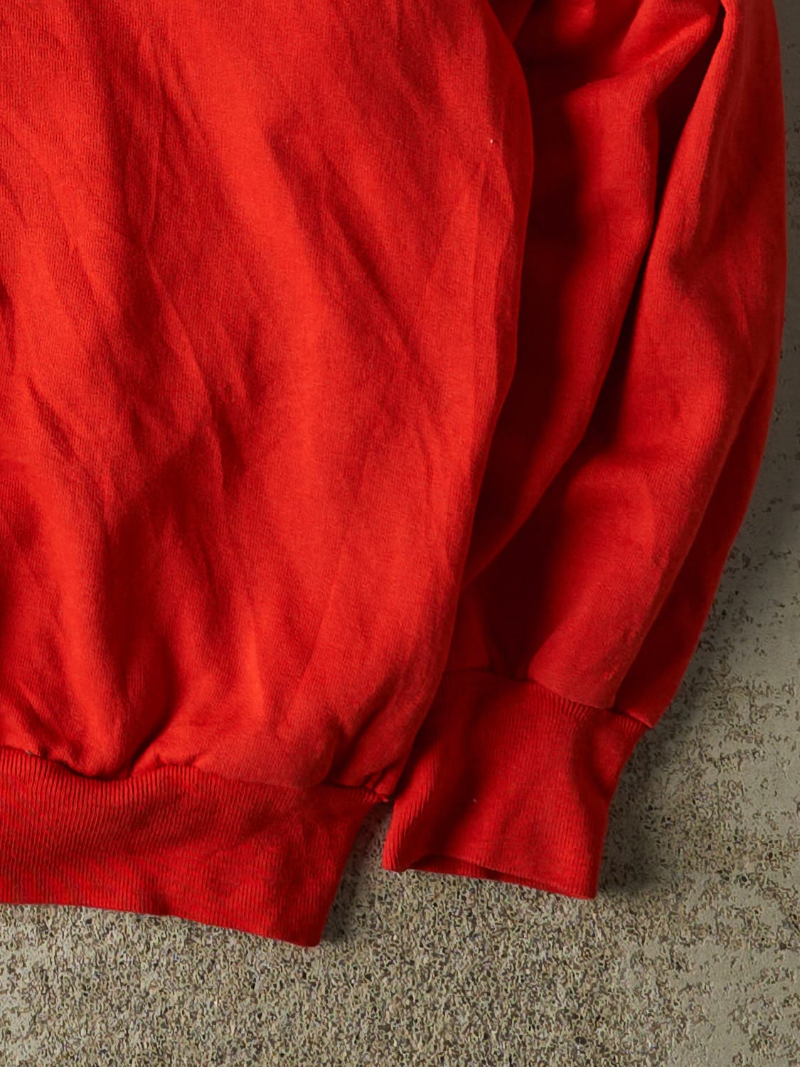 Vintage 80s Red University of Paris Crewneck (M)