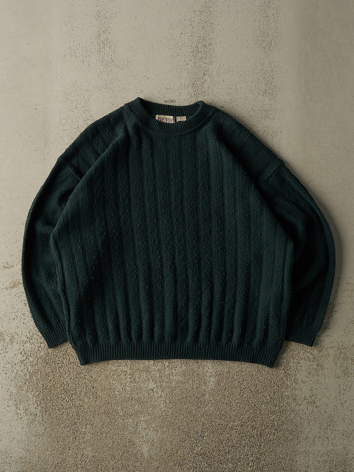 Vintage 80s Forest Green Knit (L/XL)