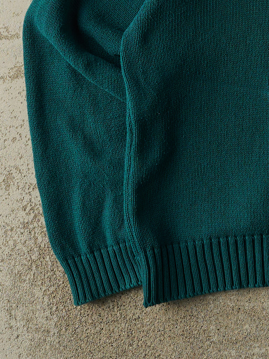 Vintage 90s Teal Eddie Bauer Knit (L)