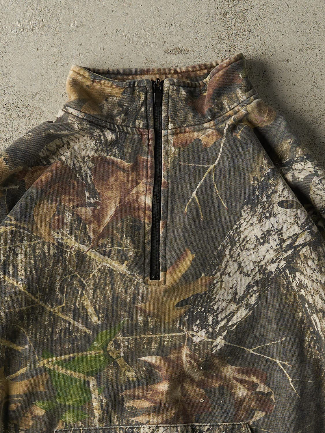 Vintage 90s Camo Mossy Oak x Cabelas Quarter Zip (L/XL)