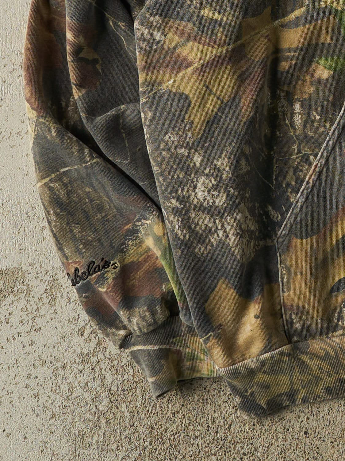 Vintage 90s Camo Mossy Oak x Cabelas Quarter Zip (L/XL)