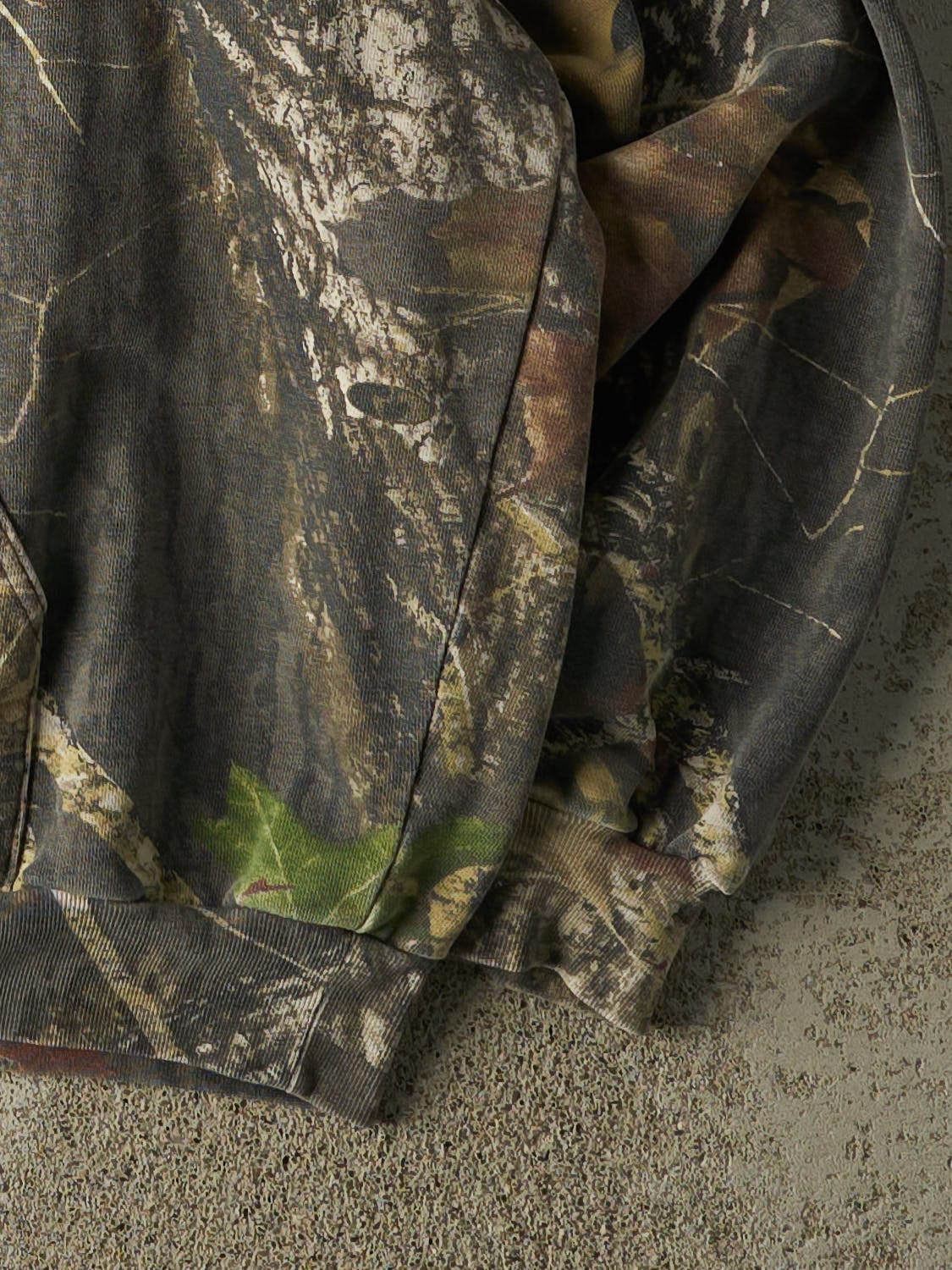 Vintage 90s Camo Mossy Oak x Cabelas Quarter Zip (L/XL)