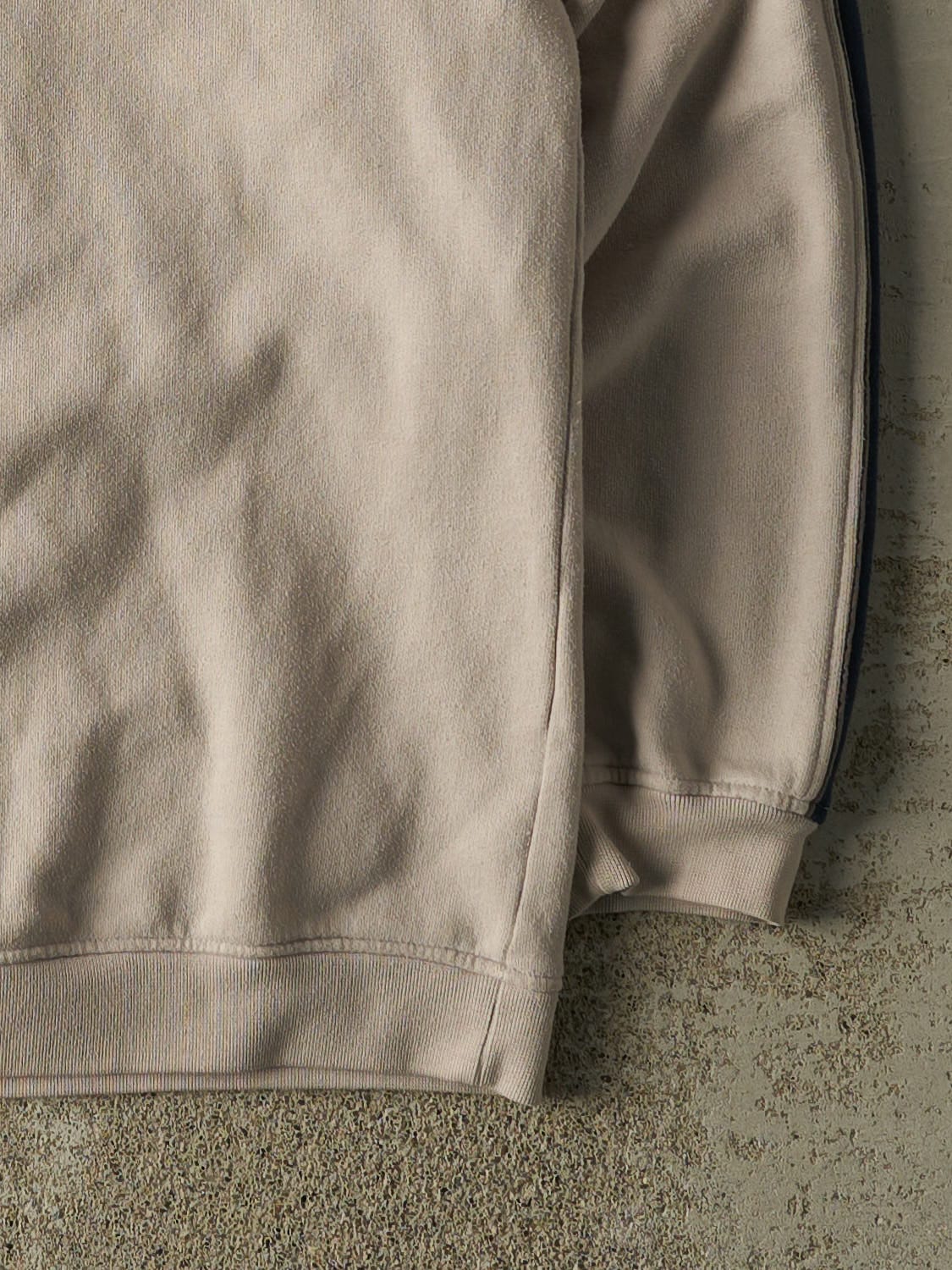 Vintage 90s Beige Reebok Embroidered Crewneck (XL/XXL)