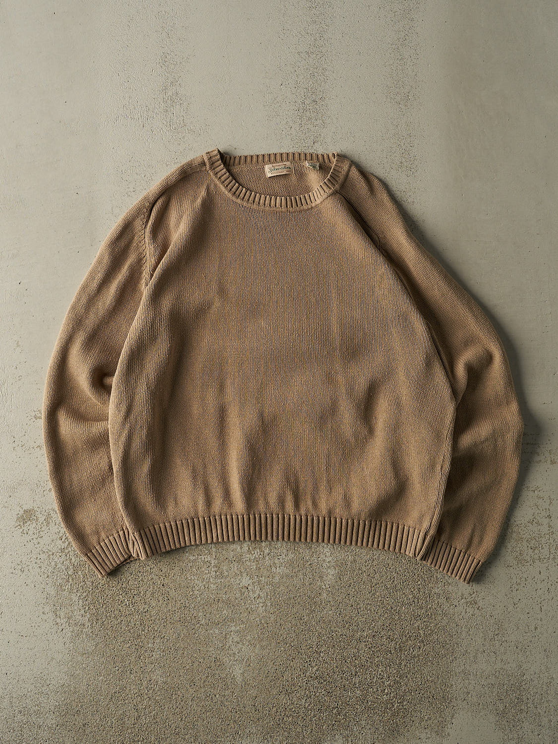 Vintage 90s Beige St John's Bay Knit (XL/XXL)