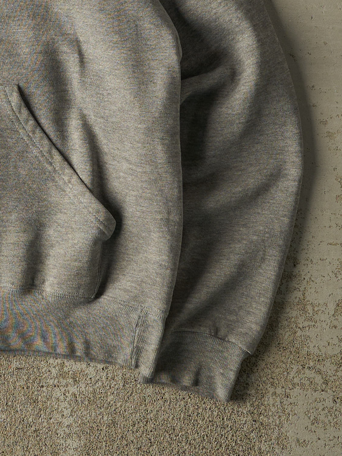Vintage 90s Grey Gettysburg College Hoodie (S/M)
