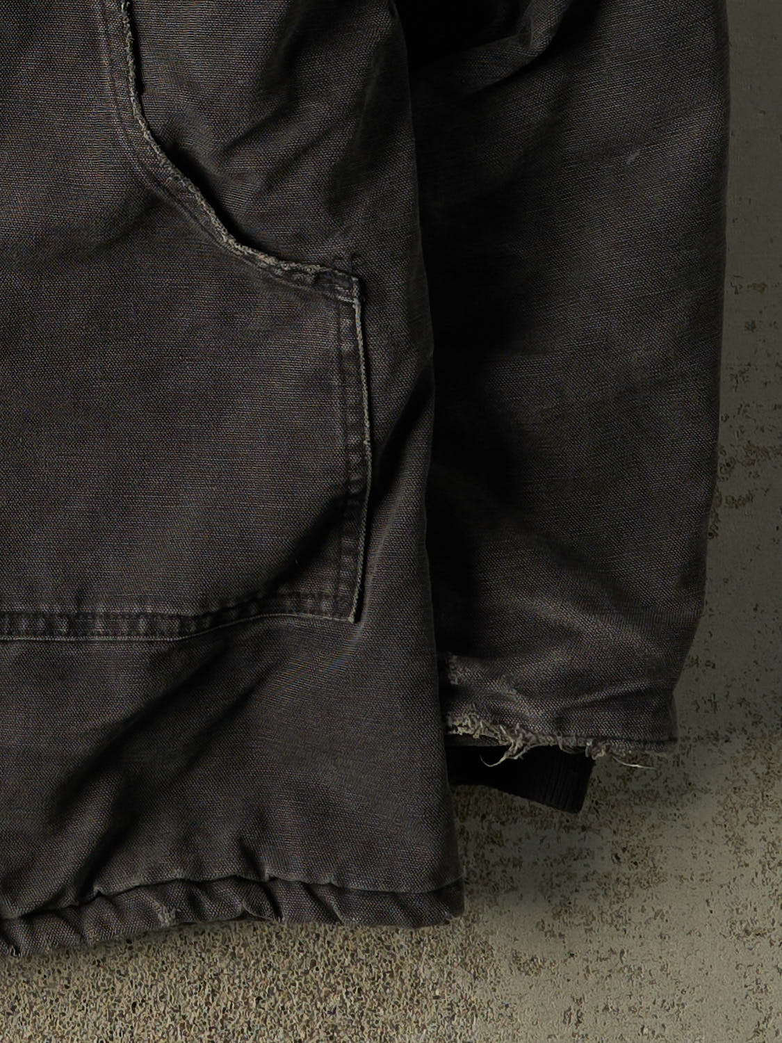 Vintage 90s Charcoal Grey Carhartt Arctic Jacket (XXL)