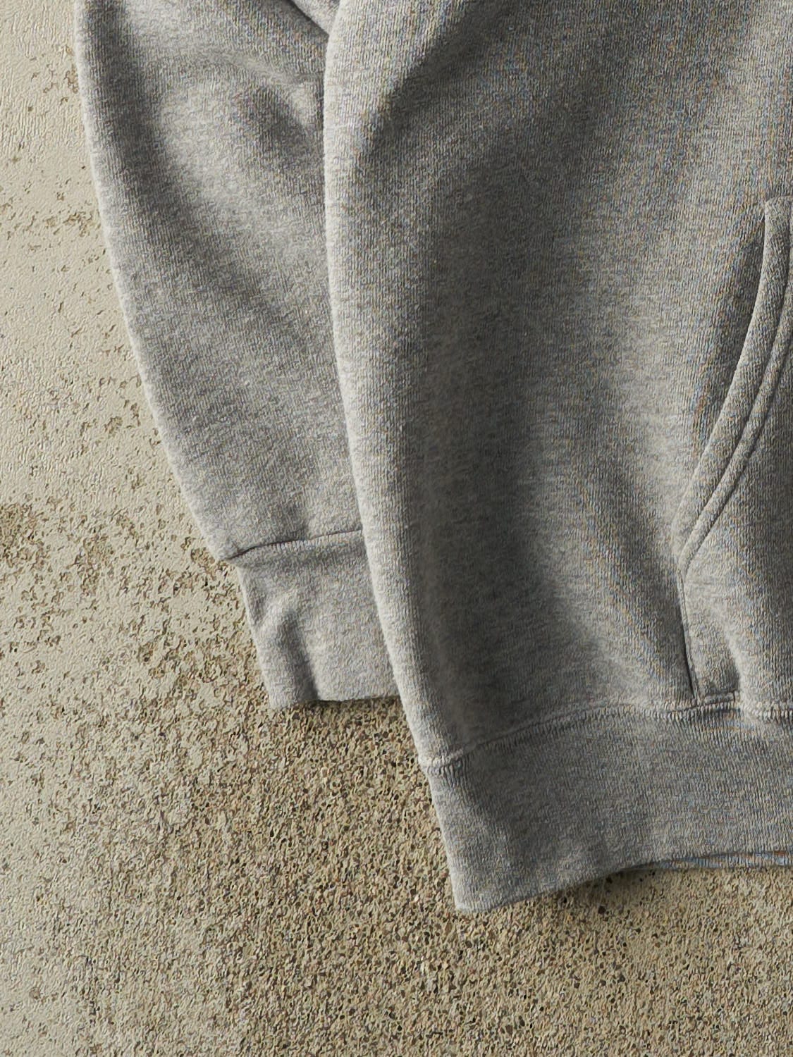 Vintage 07' Grey New England Patriots AFC Champions Hoodie (L/XL)