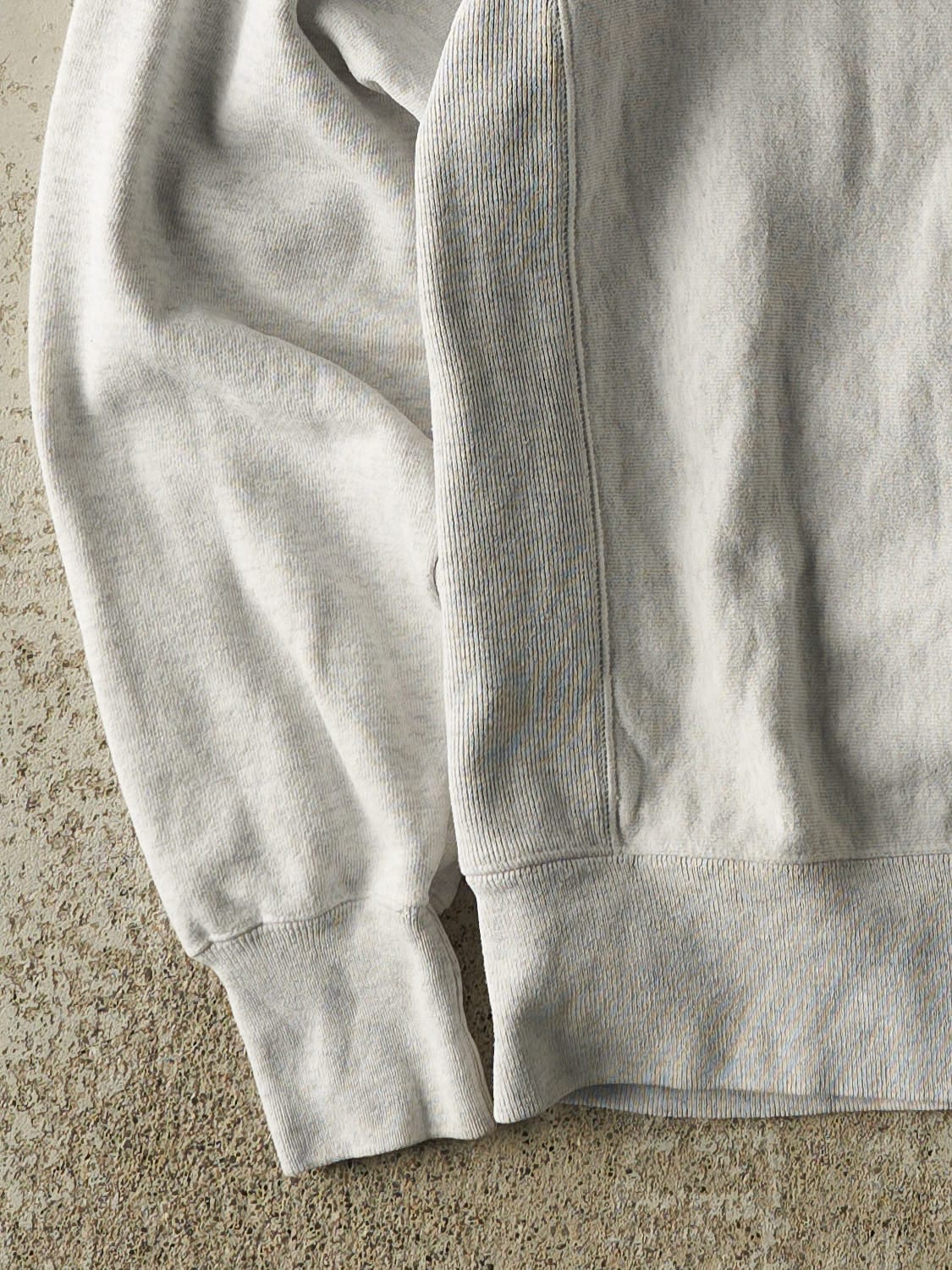 Vintage 90s Heather Grey Champion Reverse Weave Indiana University Crewneck (S)