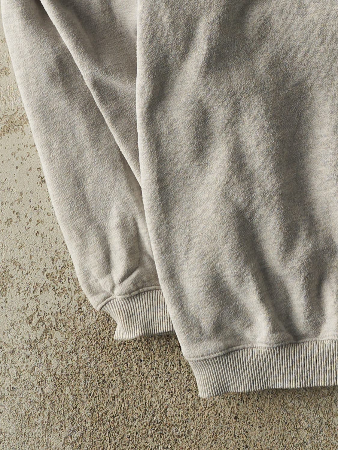 Vintage Y2K Heather Grey ESPN Embroidered Crewneck (XL)