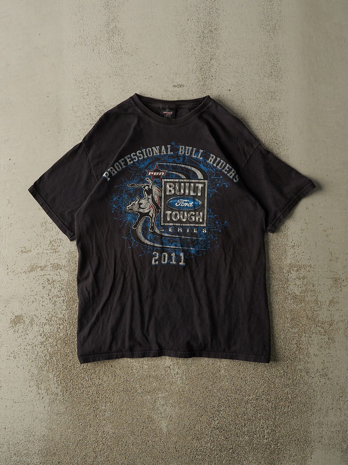 Vintage 11' Black Ford PBR Tee (S/M)