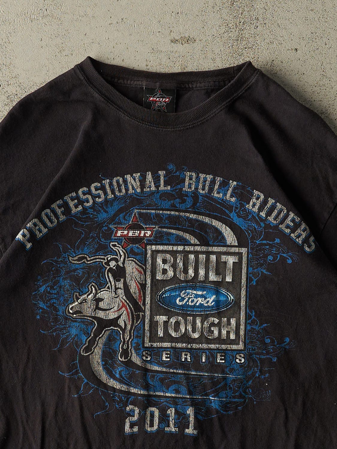 Vintage 11' Black Ford PBR Tee (S/M)