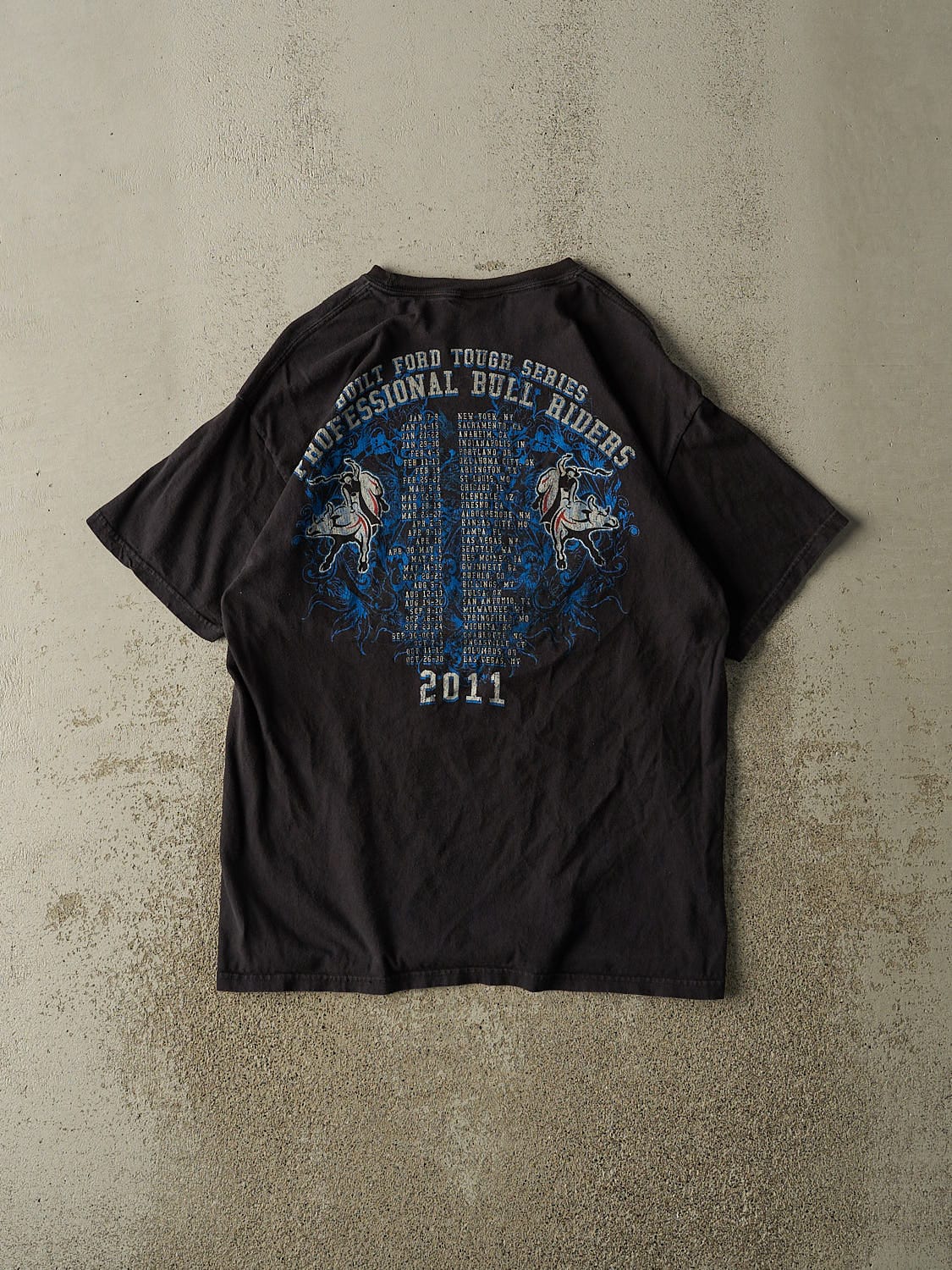 Vintage 11' Black Ford PBR Tee (S/M)