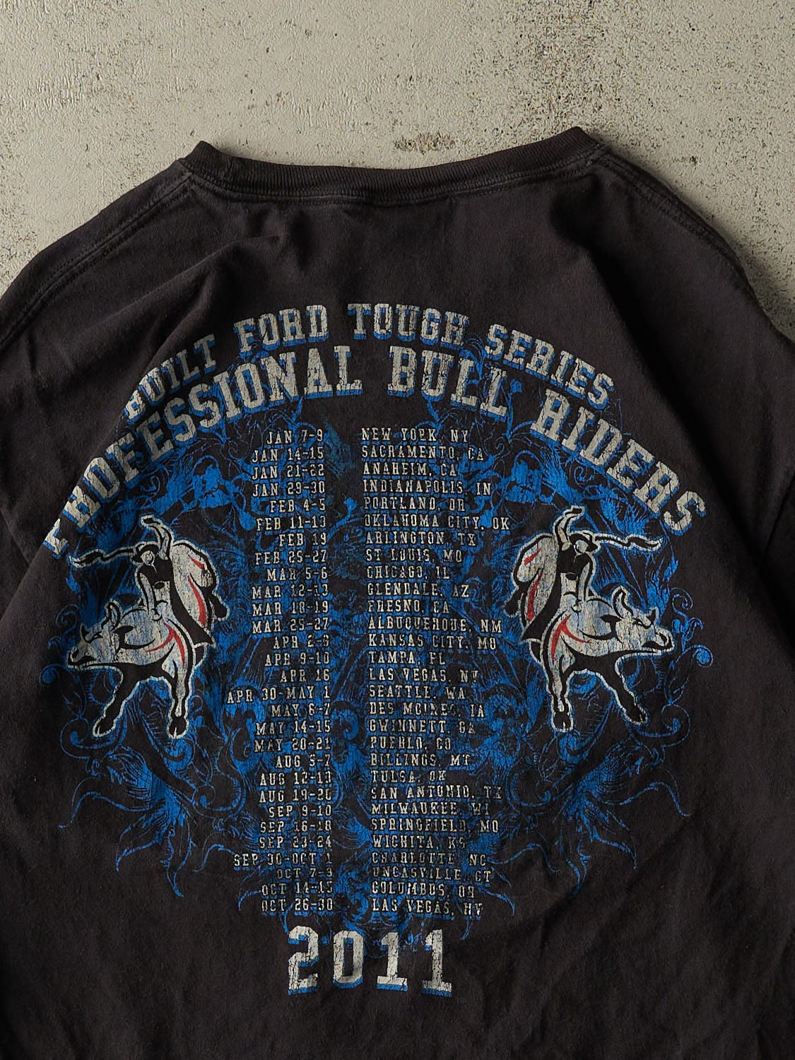 Vintage 11' Black Ford PBR Tee (S/M)