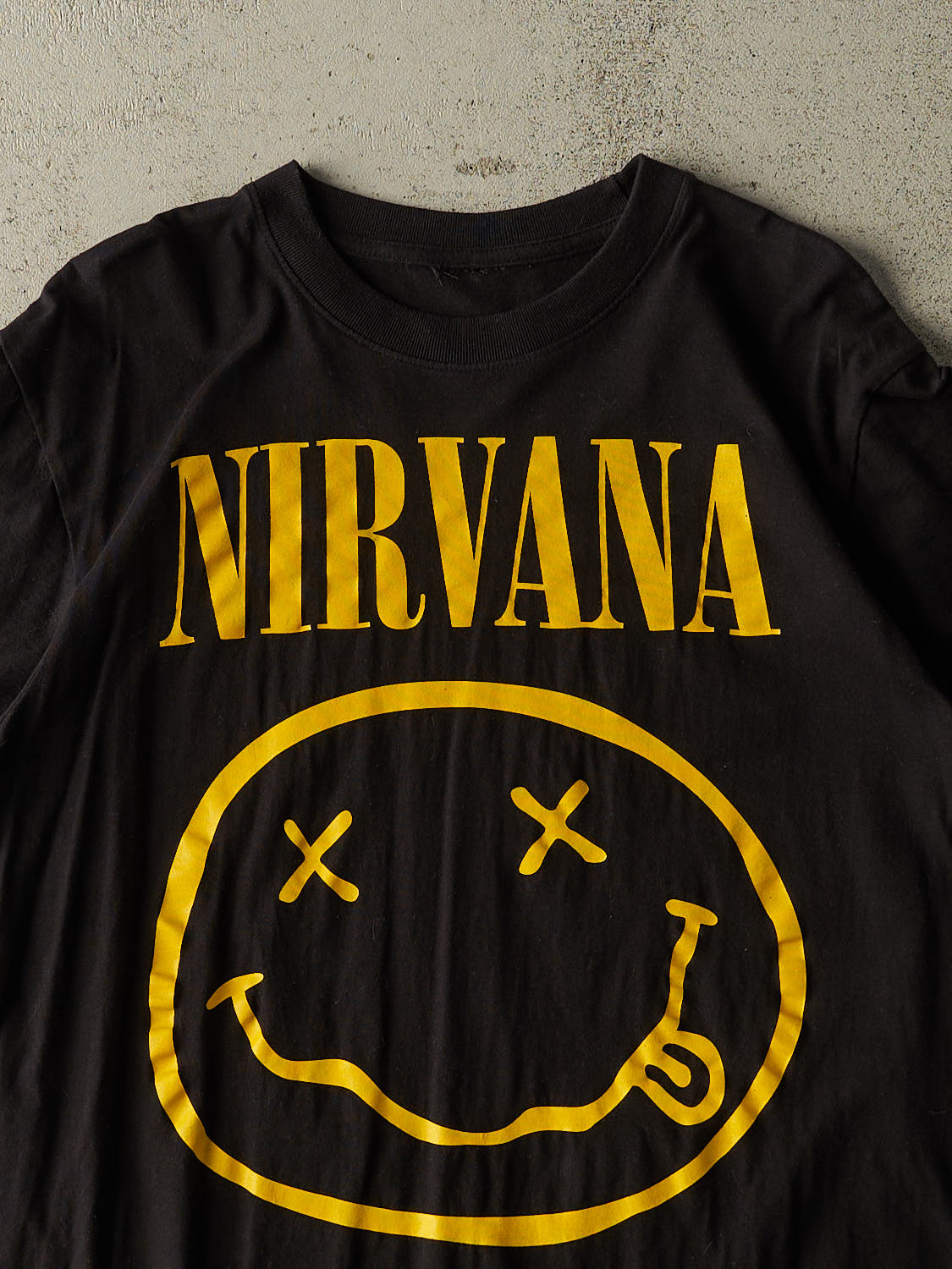Vintage Y2K Black Nirvana Tee (L)