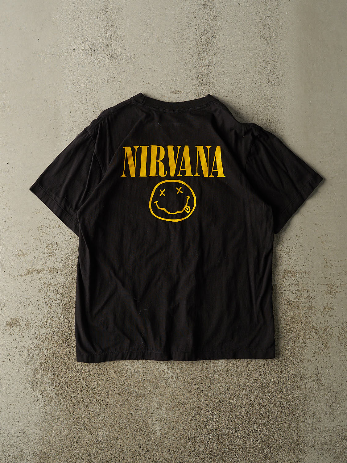 Vintage Y2K Black Nirvana Tee (L)