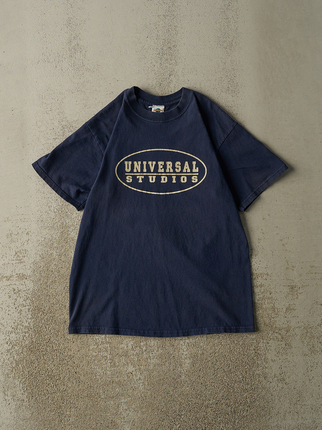 Vintage 90s Navy Blue Universal Studios Tee (S/M)