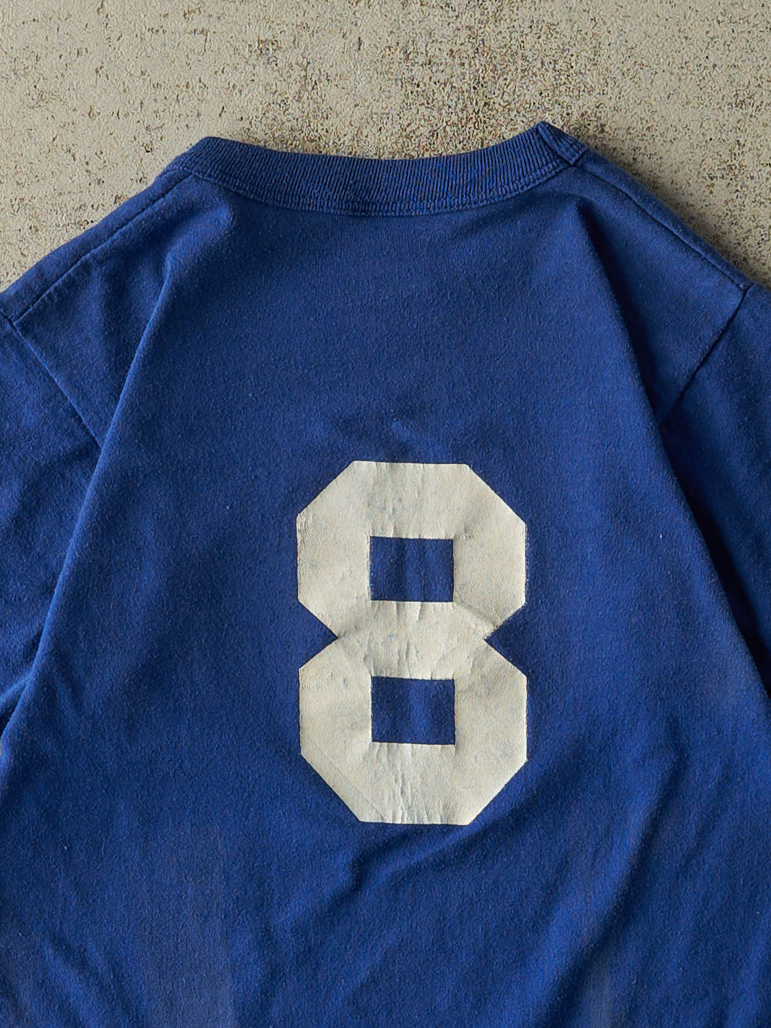 Vintage 80s Blue Russell Athletic Hudson Kiwanis Soccer Single Stitch Tee (XXXS/XXS)