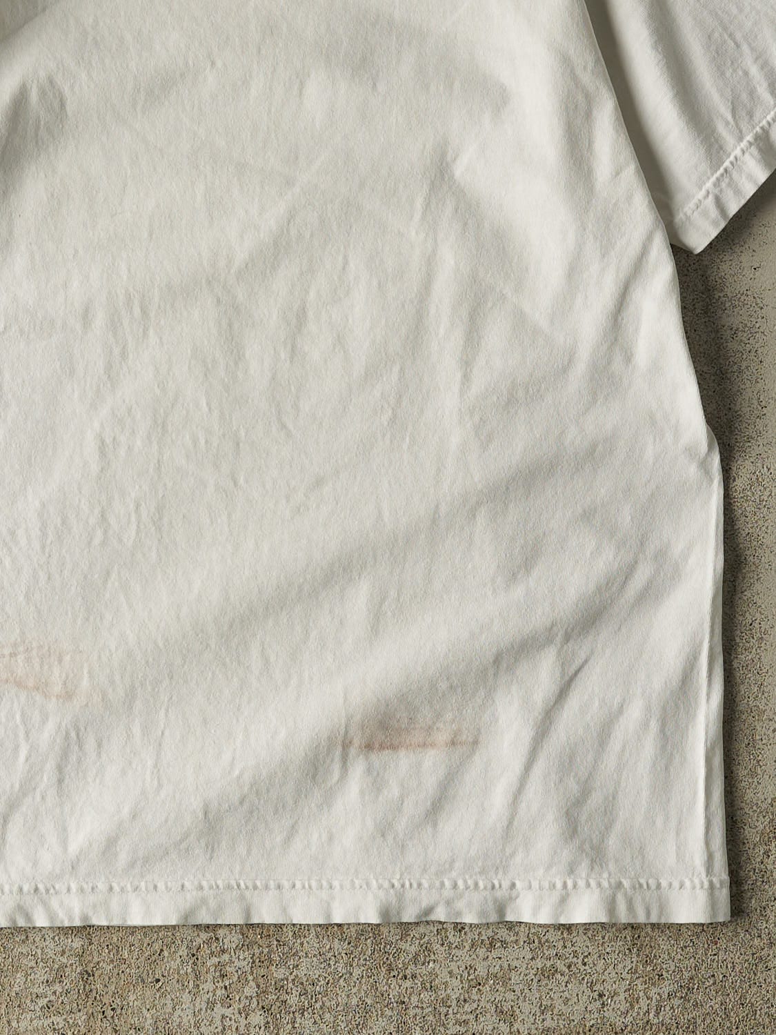 Vintage 90s White Polo Jeans Ralph Lauren Tee (L)