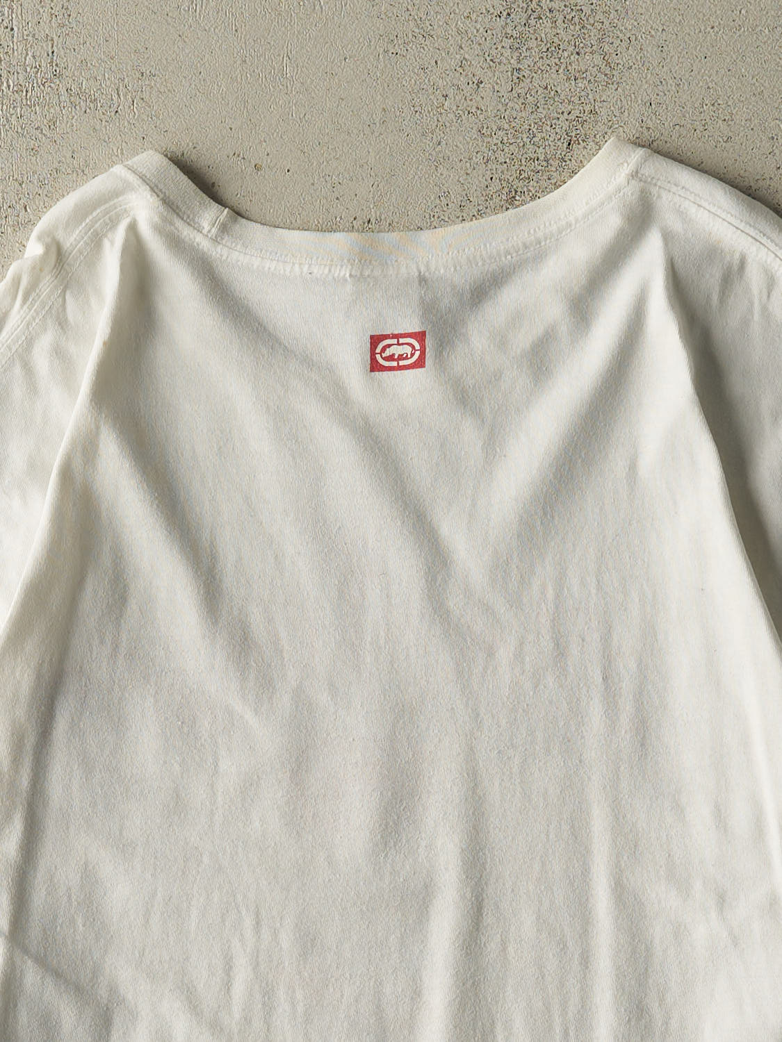 Vintage Y2K White Ecko Unltd Tee (XXL)