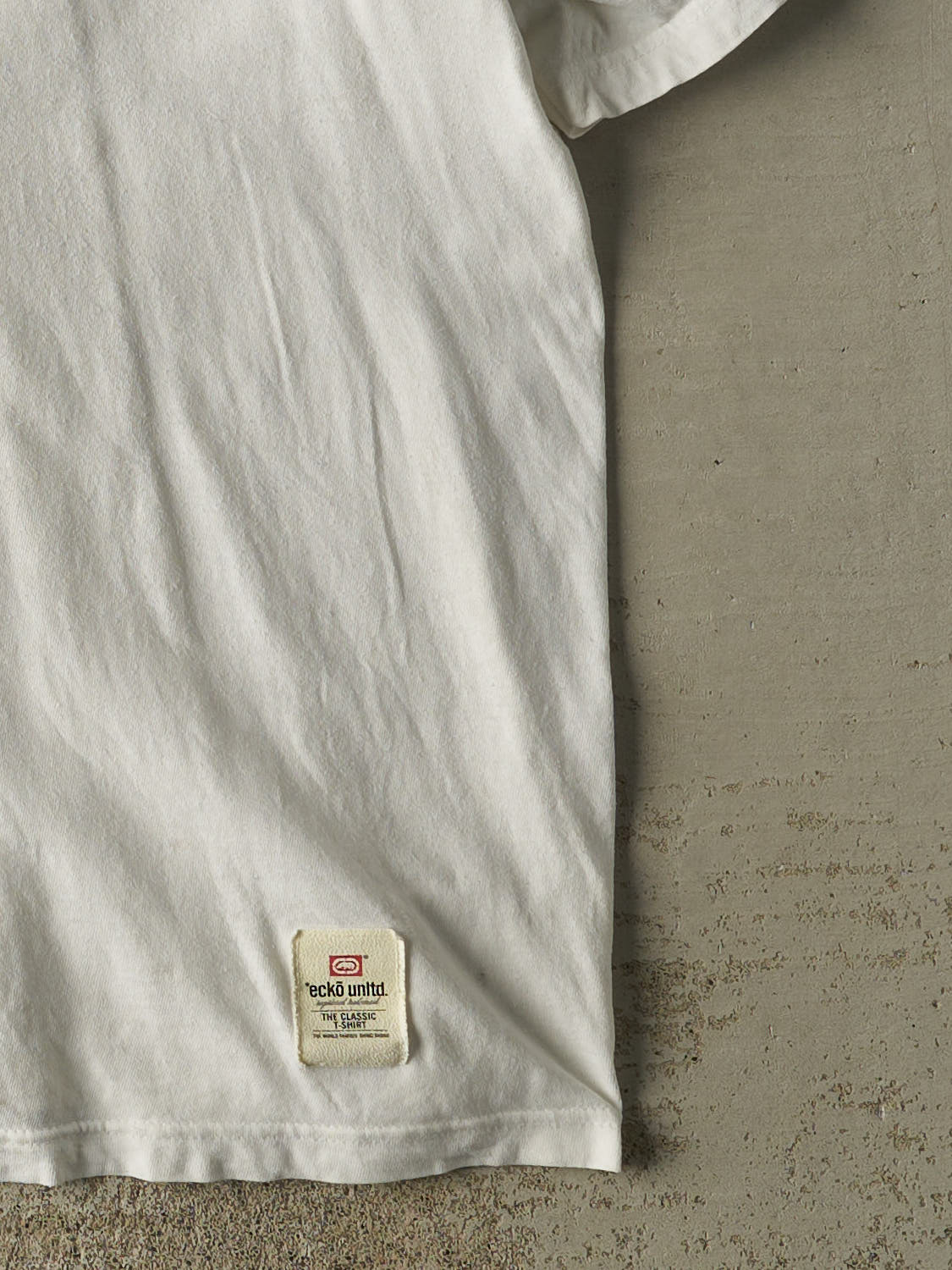 Vintage Y2K White Ecko Unltd Tee (XXL)