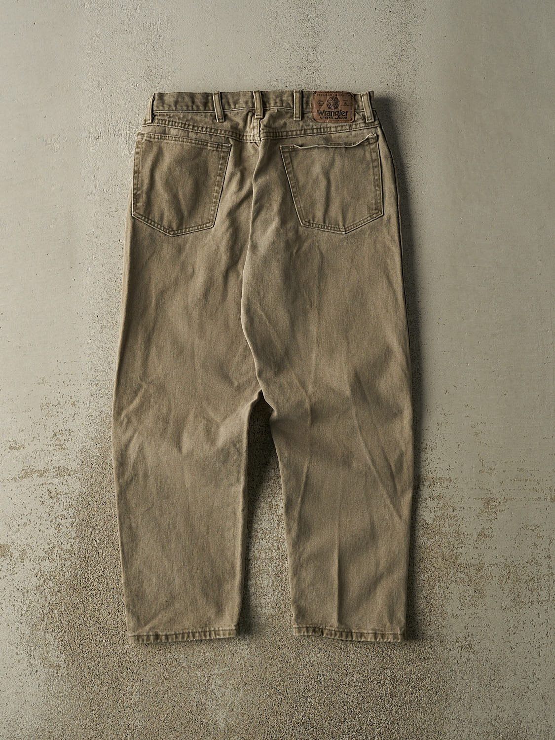 Vintage 90s Beige Wrangler Denim Pants (31x28)