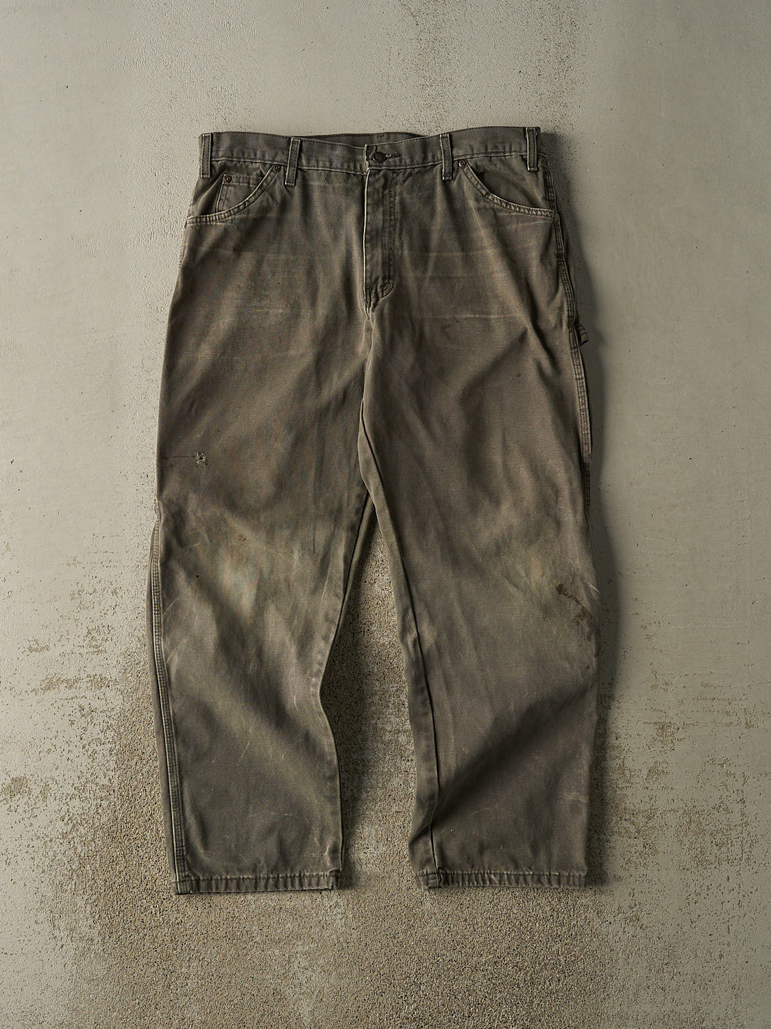 Vintage 90s Green Dickies Carpenter Pants (36x29)