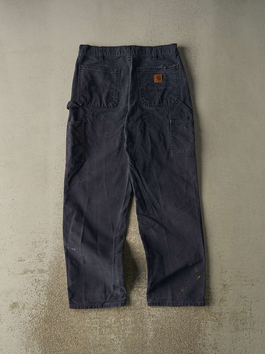 Vintage Y2K Navy Blue Carhartt Carpenter Pants (32x31)