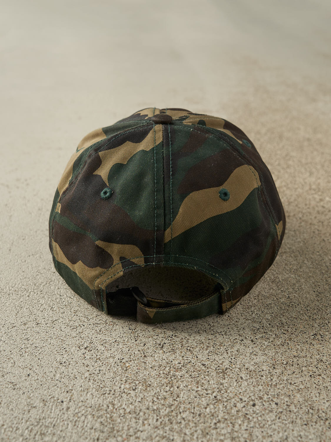 Vintage Y2K Camo John Deere Embroidered Strapback (O/S)