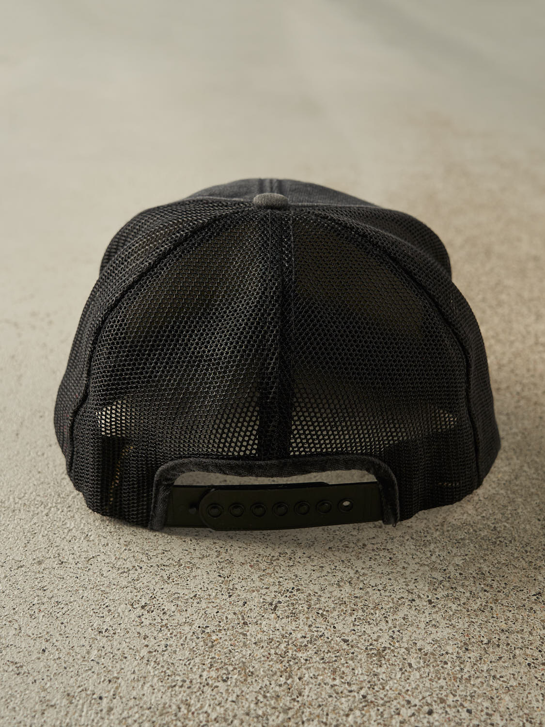 Vintage 80s Faded Black John Player Special Embroidered Foam Trucker Hat (O/S)