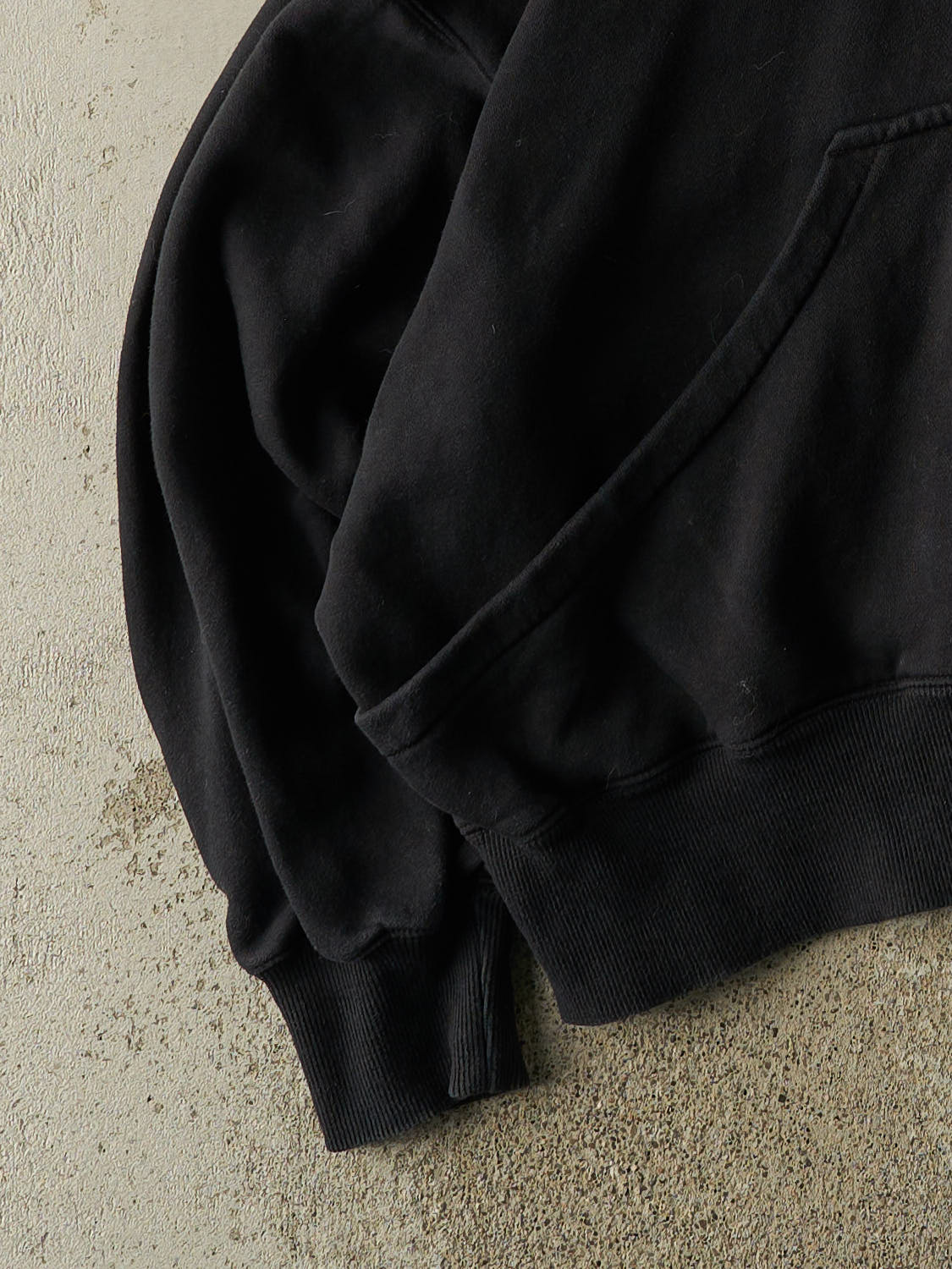 Vintage Y2K Black Nike Embroidered Middle Swoosh Hoodie (M/L)