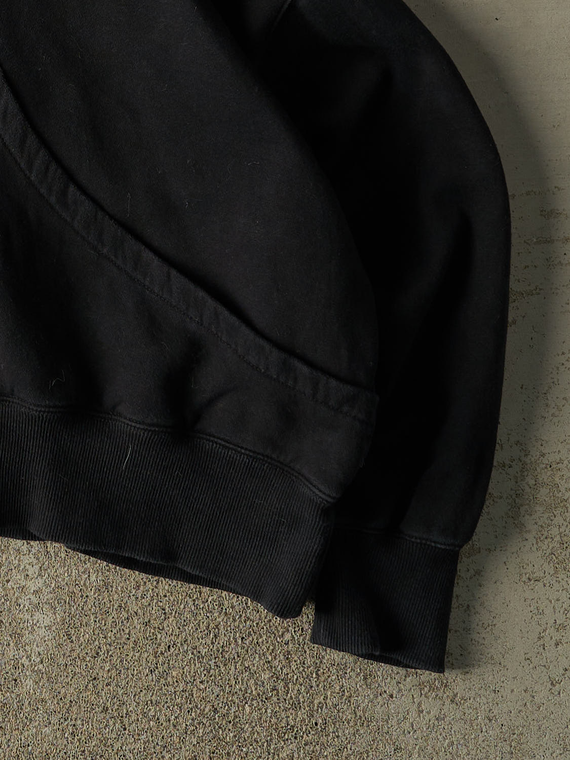 Vintage Y2K Black Nike Embroidered Middle Swoosh Hoodie (M/L)