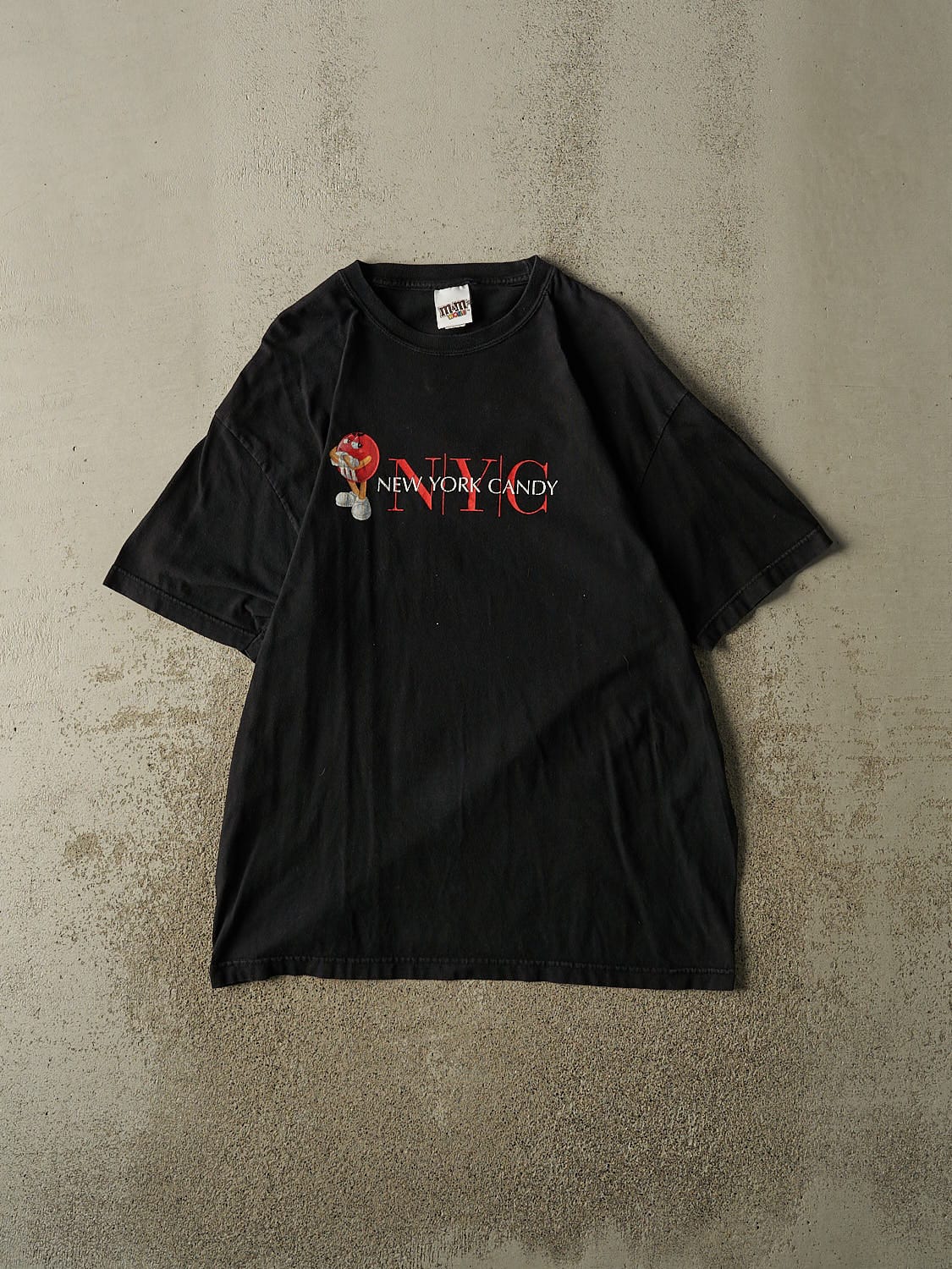 Vintage Y2K Black M&M's NYC Tee (L/XL)