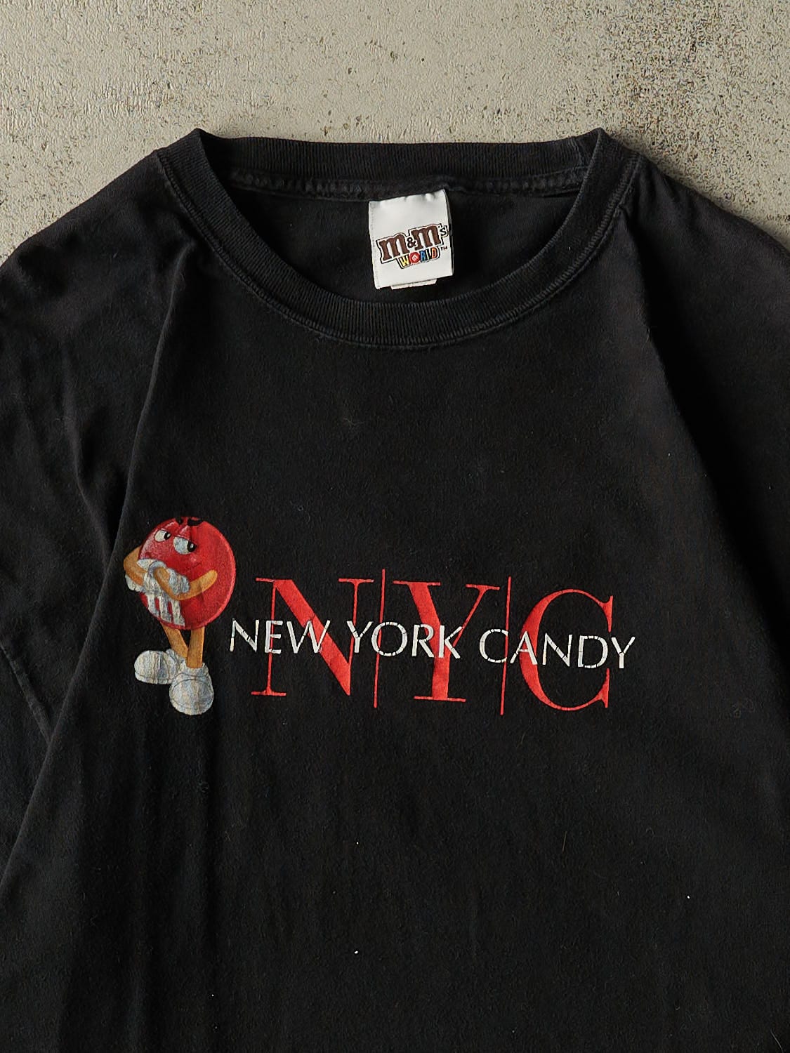 Vintage Y2K Black M&M's NYC Tee (L/XL)