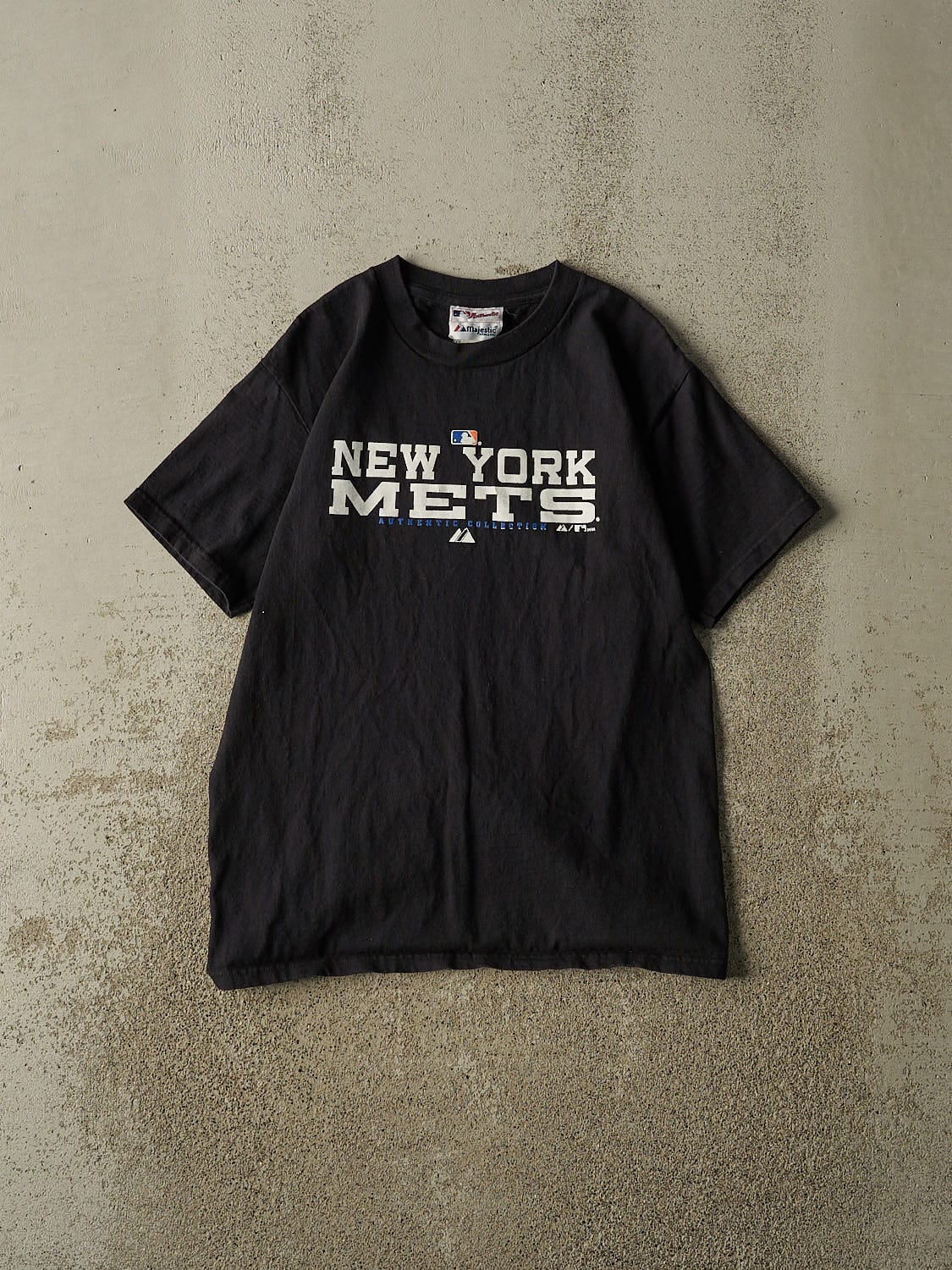 Vintage 05' Black New York Mets Tee (S)