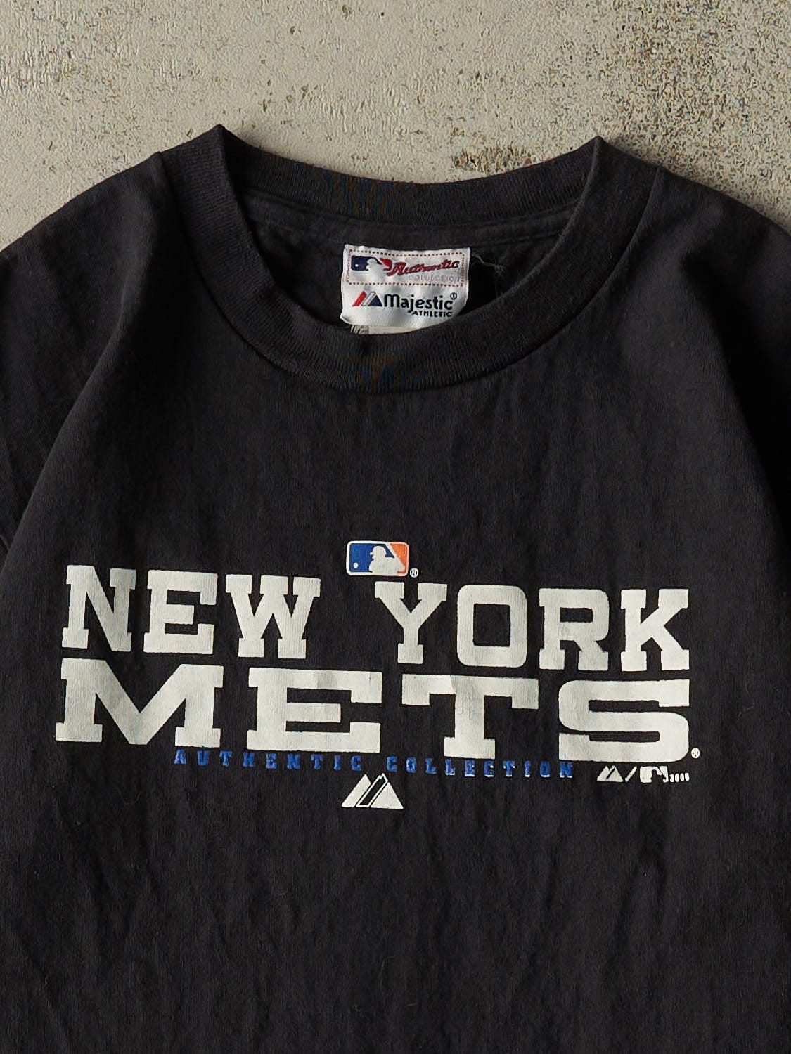 Vintage 05' Black New York Mets Tee (S)