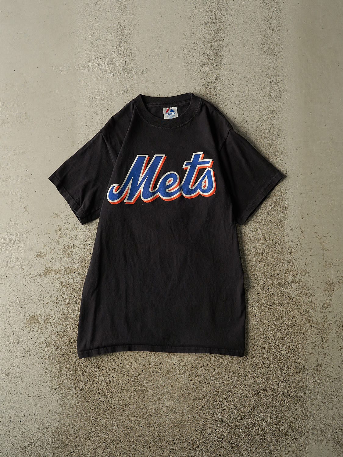 Vintage Y2K Black New York Mets #7 Reyes Tee (S/M)