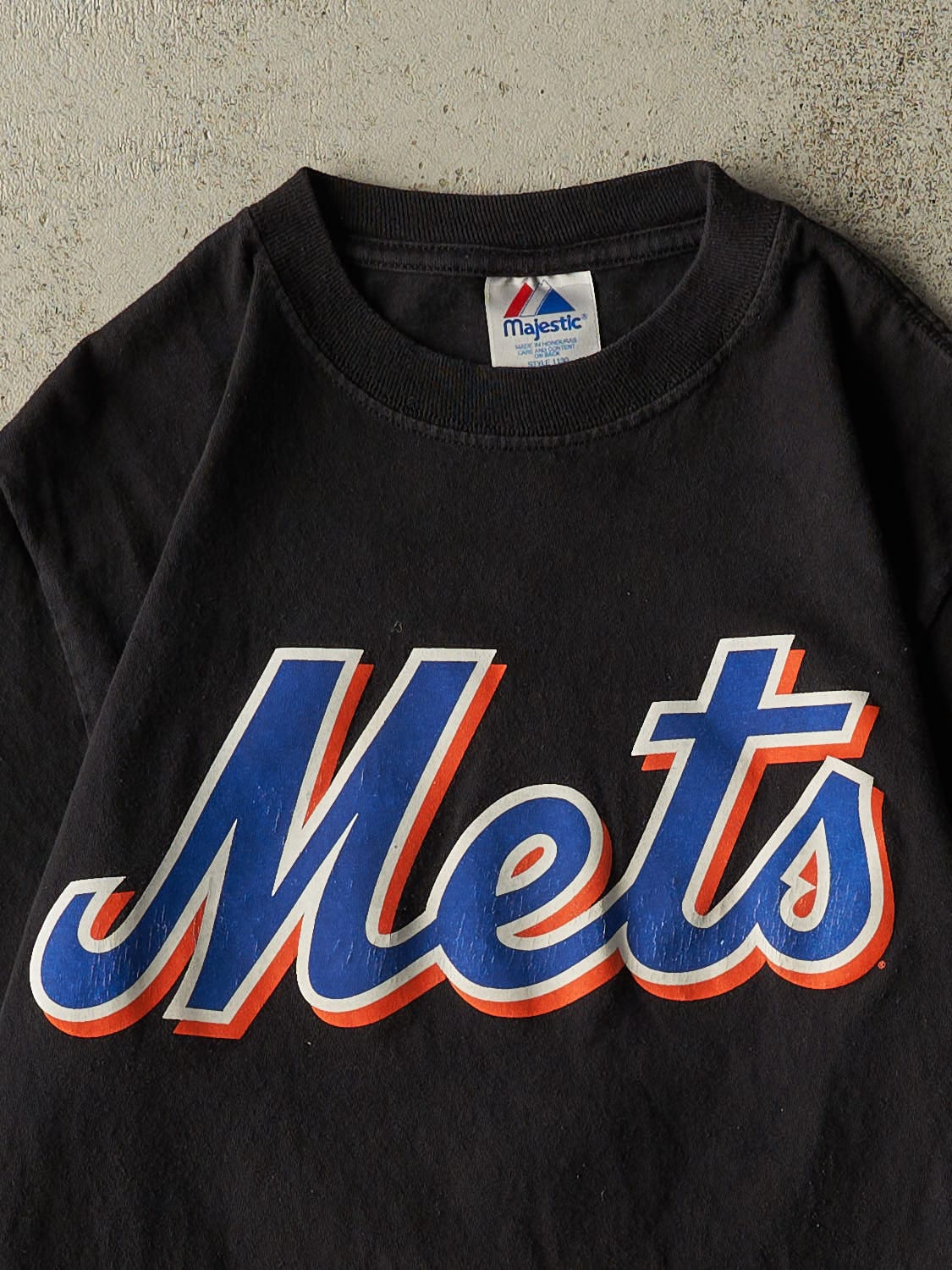 Vintage Y2K Black New York Mets #7 Reyes Tee (S/M)