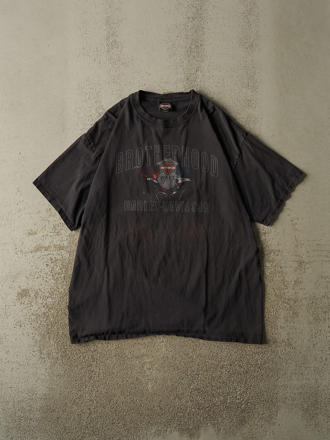 Vintage 14' Faded Black Harley Davidson New York City Tee (XL)