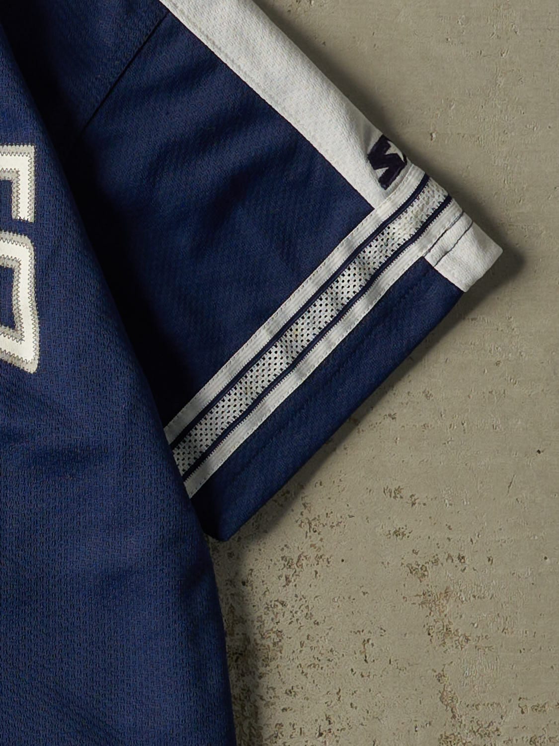Vintage 90s Navy Blue New York Yankees Baseball Jersey (S/M)