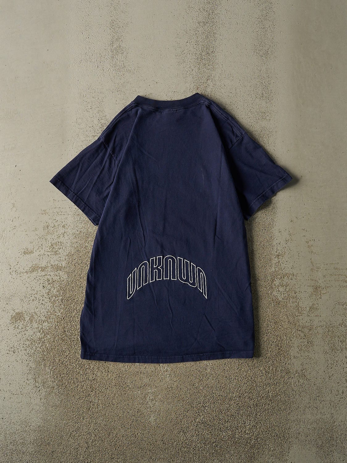 Vintage 00' Navy Blue New York Yankees vs New York Mets Subway Series Tee (M/L)
