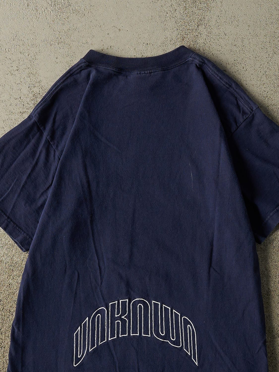 Vintage 00' Navy Blue New York Yankees vs New York Mets Subway Series Tee (M/L)
