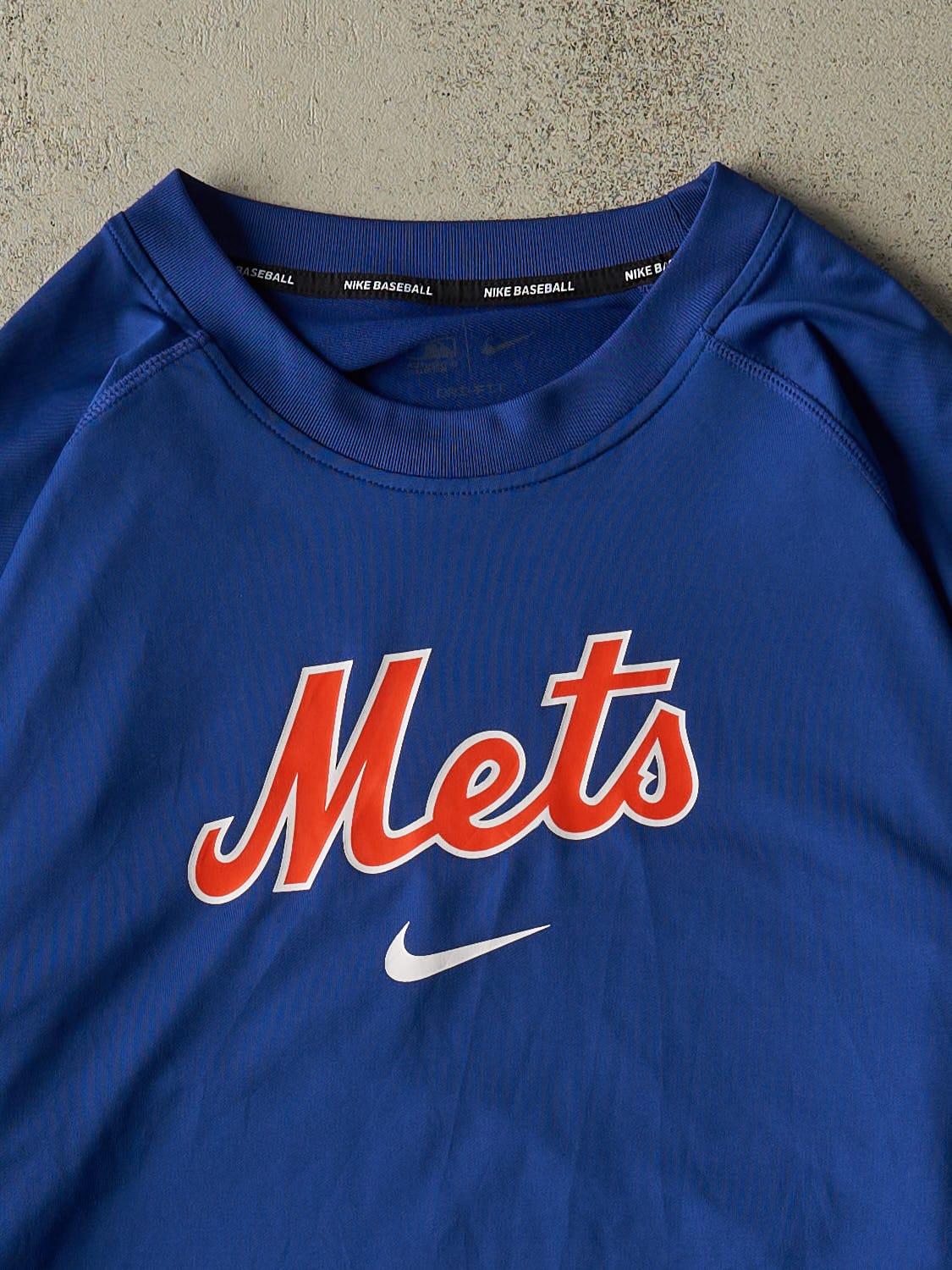 Vintage Y2K Blue New York Mets Nike Athletic Long Sleeve (XXL/XXXL)