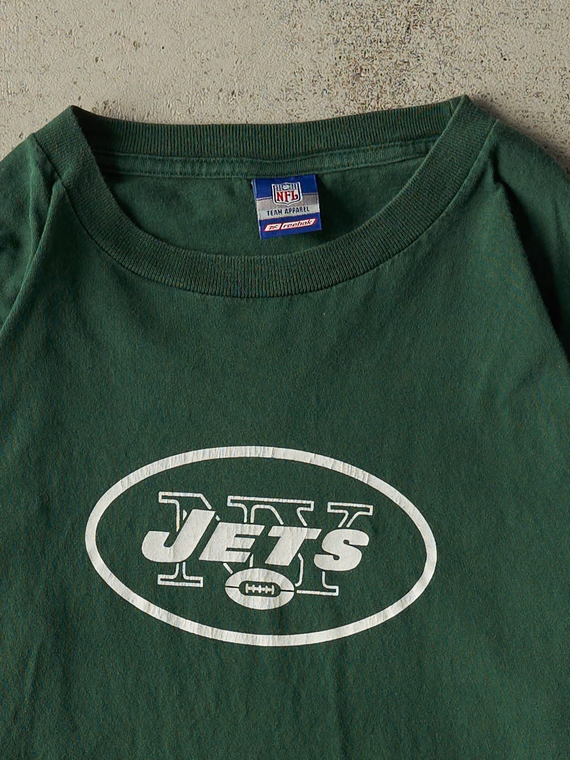 Vintage Y2K Green New York Jets Long Sleeve (L)