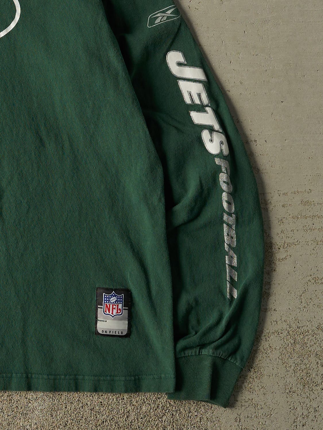 Vintage Y2K Green New York Jets Long Sleeve (L)