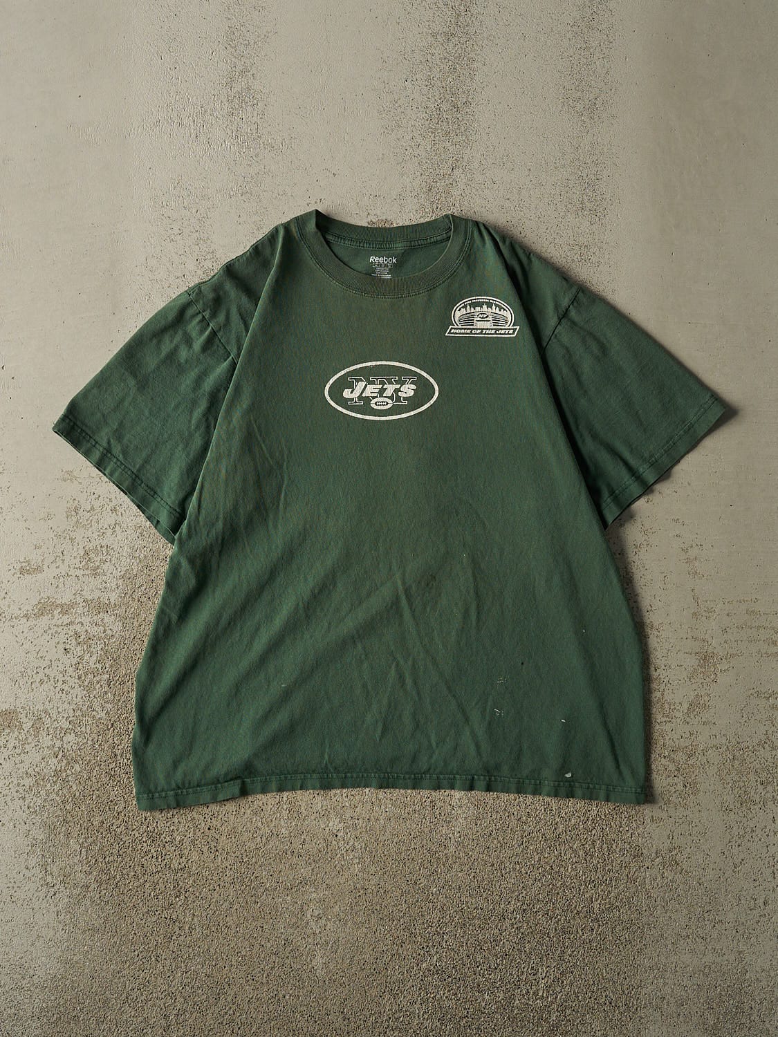 Vintage Y2K Green New York Jets #6 Sanchez Tee (L/XL)